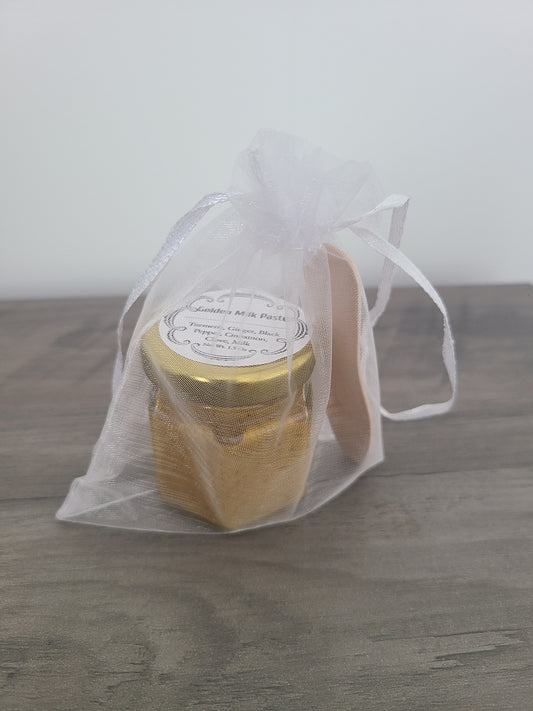 Golden Milk Paste( Turmeric, Ginger) Glass Jar
